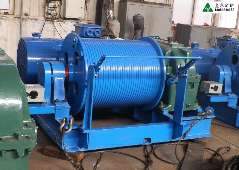 新型石灰窯卷揚機