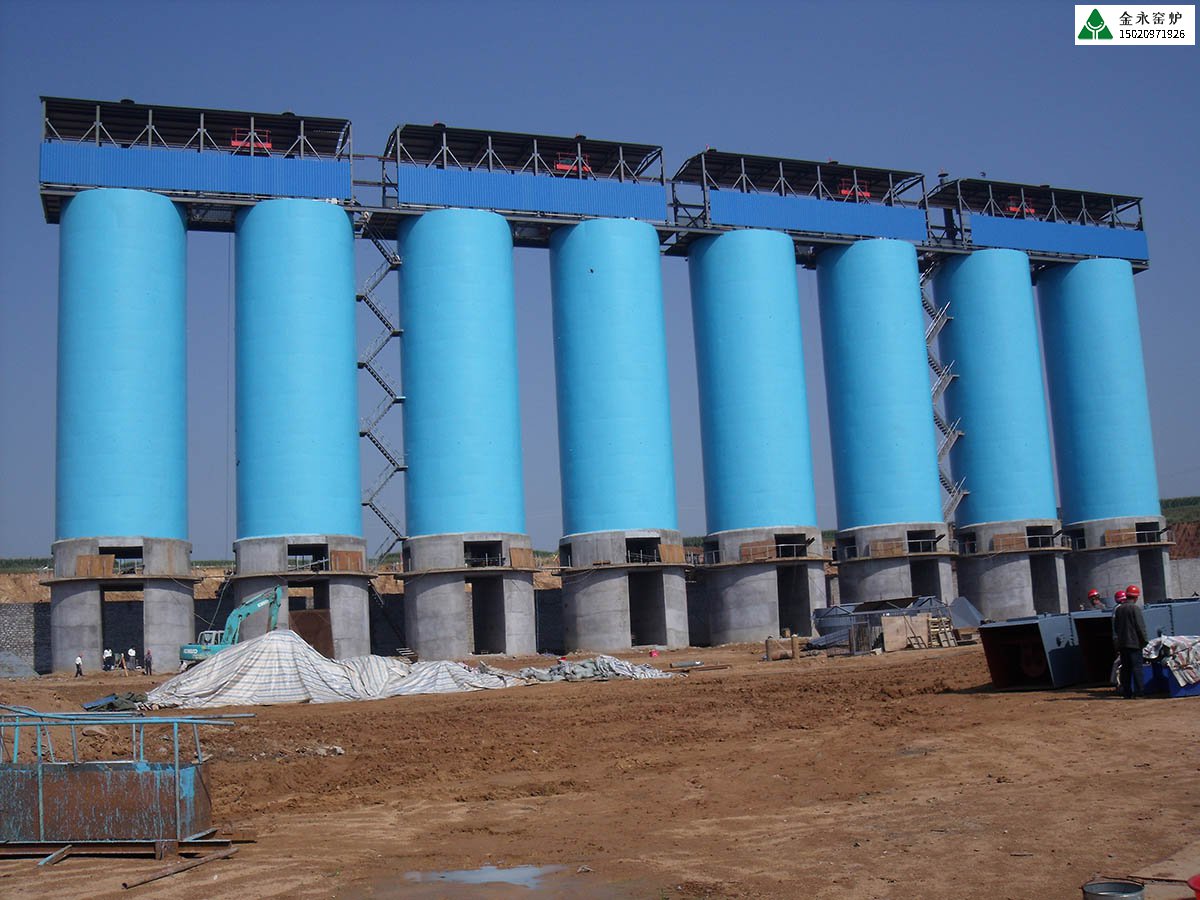 晟通自動(dòng)化石灰窯施工現(xiàn)場